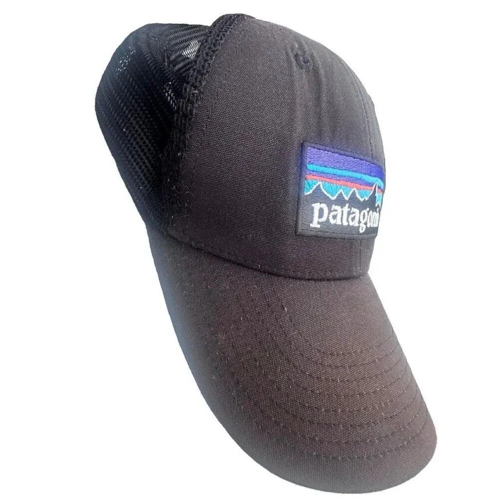 Patagonia Men's Black and Brown Hat